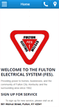Mobile Screenshot of fulton-electric.com